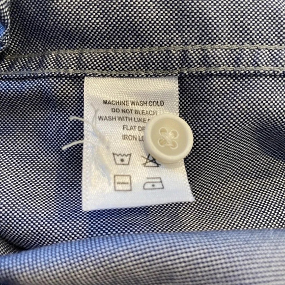 Nantucket Whaler Blue Cotton‎ Long Sleeve Oxford Shirt Mens XL (1069) - Picture 6 of 6